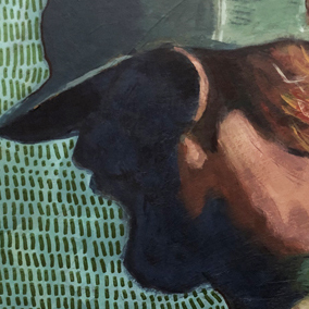 SeptemberArtTX's tweet photo. Working Man. Acrylic and collage on heavy watercolor paper. Image area is 9.5” h x 14.5” w. With arctic white mat to fit your 18” x 24” frame. Contact the artist to purchase. Copyright 2020 Laura Hunt https://t.co/4FQyCHjb5b https://t.co/YEm3B1die2