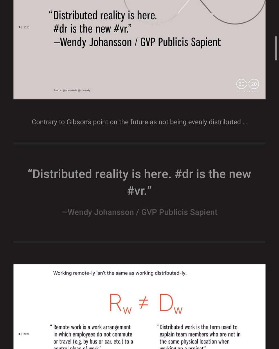 Excited to announce that <a href="/OReillyMedia/">O'Reilly Media</a> <a href="/CreatingARVR/">creatingarvr</a> Book is featured in the 2020 #CustomerExperience #CX Report (formerly #DesigninTech) by <a href="/johnmaeda/">John Maeda</a> w/ me + co-editors <a href="/slukas/">Steve Lukas</a> <a href="/FusedVR/">Fuseman</a>, <a href="/auradeluxe/">Tony Parisi</a> (afterword). We're living in #DistributedReality. bit.ly/CXPreReport20 #XR