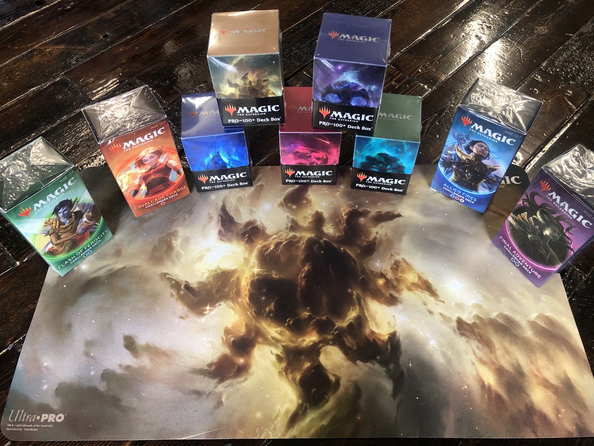 games_cdc's tweet photo. Celestial land playmates and deck boxes are in as well as this years Challenger decks! Check out our website to get your hands on them before they sell out!

https://t.co/K2BvDKzQVB

#cdcgames #mtg #celestiallands https://t.co/1bZPdOBpSo