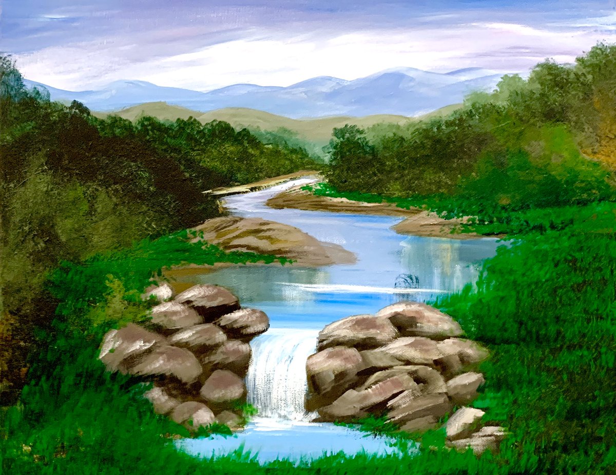 رسم منظر طبيعي سهل للاطفال صور رسومات بسيطة لتعليم الطفل صباح الورد