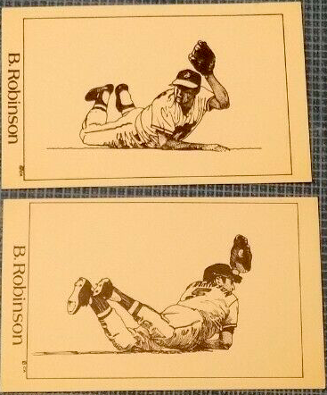 Number5TypeCard's tweet photo. Card Of The Day: 1970 Carl Aldana Baltimore Orioles Brooks Robinson(s). Twice the defensive thievery.

#BucketCards https://t.co/cO3SVd3GHo
