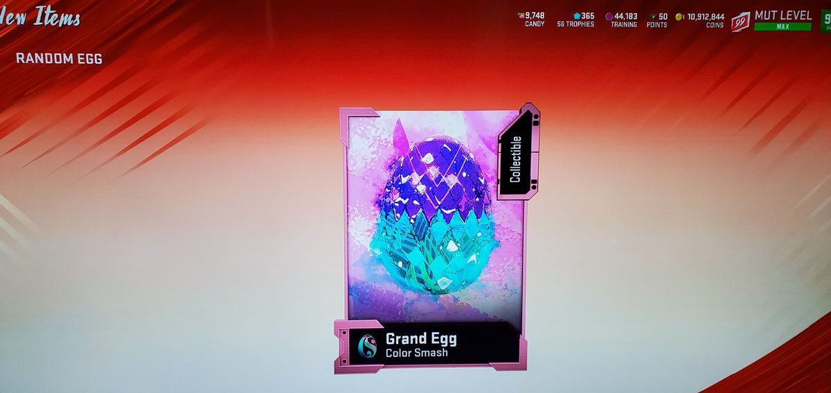 TheMDMut's tweet photo. Just pulled from Random Egg. Might be on to something. #colorsmash #madden #Madden20 #madden20ultimateteam #mut https://t.co/OIFucEGUcq
