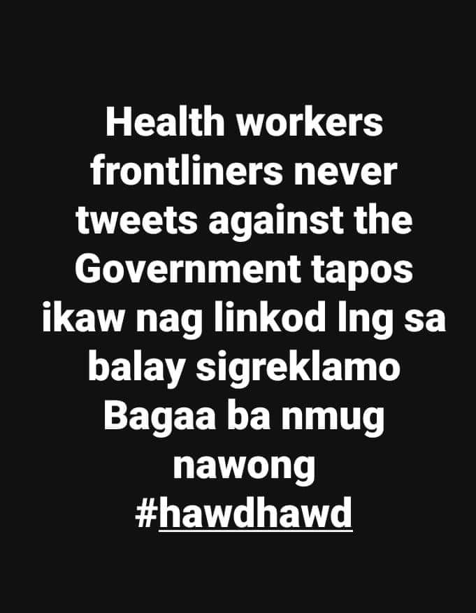 katkatrinako's tweet photo. @prinsesachinita Bias kaayo ang media labi na ang Rappler ug abscbn, mao ayaw pataka diha dzai ug yawit 🤦‍♀️ https://t.co/aW4C4sIziG