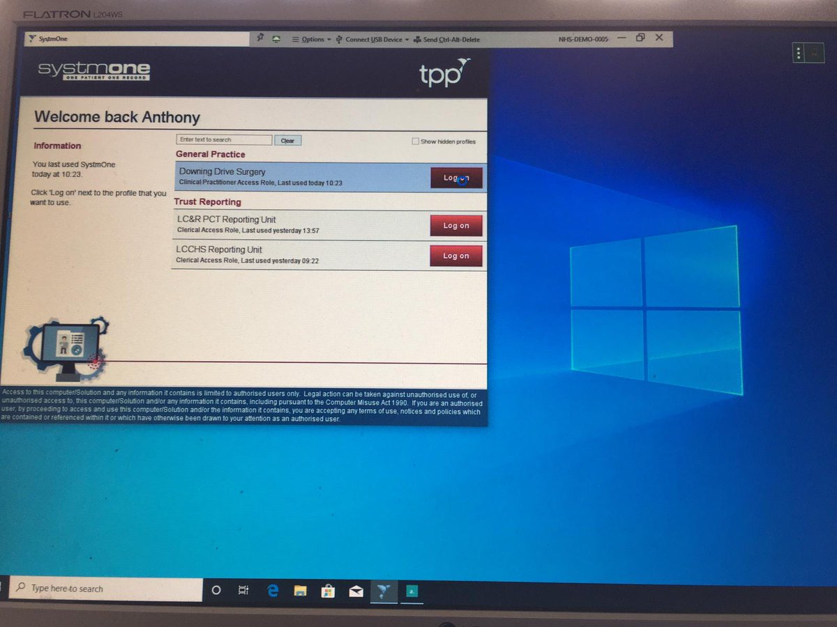 iancwakeford's tweet photo. A fully deployable VDI primary care solution in 2 weeks. Home PC or Mac. Pilots in #LLR now.  Cheers @CiaronHoye for all the hard work #NHSX #NHSCloud #Practiceinabox SystmOne, EMIS, Adastra, AccuRX etc Thanks for testing @AJJB222 &amp; Nick Pulman.  @aswilliams5 #LeicsHIS are on it! https://t.co/4egMh4BOmU
