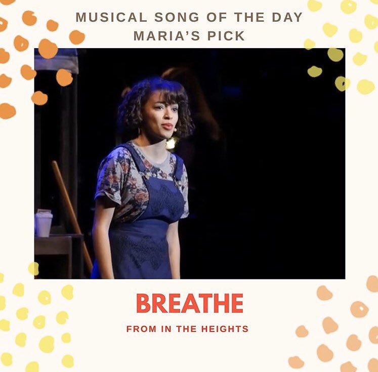 CUCMusicals's tweet photo. a few days behind from our instagram posts, but here are the first two songs of the day: Breathe from In the Heights and Monster from Frozen! https://t.co/LBYSixwnjb