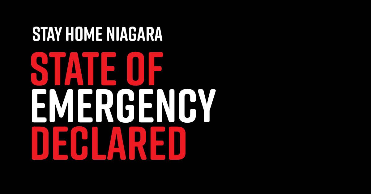 The city of <a href="/Welland/">City of Welland</a> has declared a state of emergency. Our crews remain dedicated &amp; ready to serve our community during this #COVID19Pandemic . Regional Chair Jim Bradley - State of Emergency Declaration m.youtube.com/watch?v=Ls3az8…