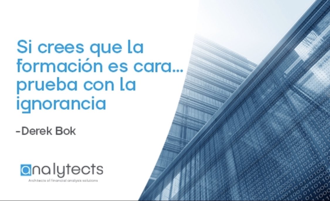 analytects's tweet image. No dejes de actualizar tus conocimientos aprovecha este tiempo de #cuarentena, no dejes que #covid19 te detenga.