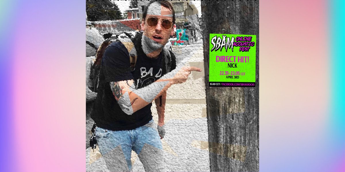 DirectHit_sucks's tweet photo. https://t.co/svj1K5X1KY -- LIVESTREAM SET IN ABOUT 20 MINUTES.
#SBAM #directhitband #directhit #fugp #fatwreckchords #livestream #stayhome https://t.co/jIZnr3ShL3