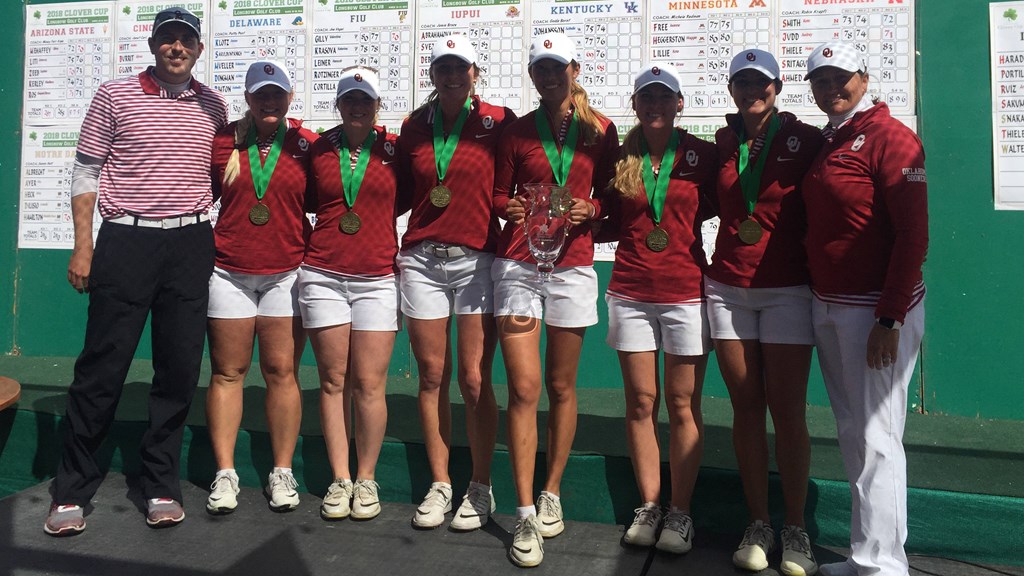 On March 18, 2018, the Sooners won their 50th tournament in program history by shooting a 292 in the final round of the Clover Cup to win the event title. Julienne Soo chipped in an eagle on the final hole from 25 yards out to secure the win for Oklahoma!
