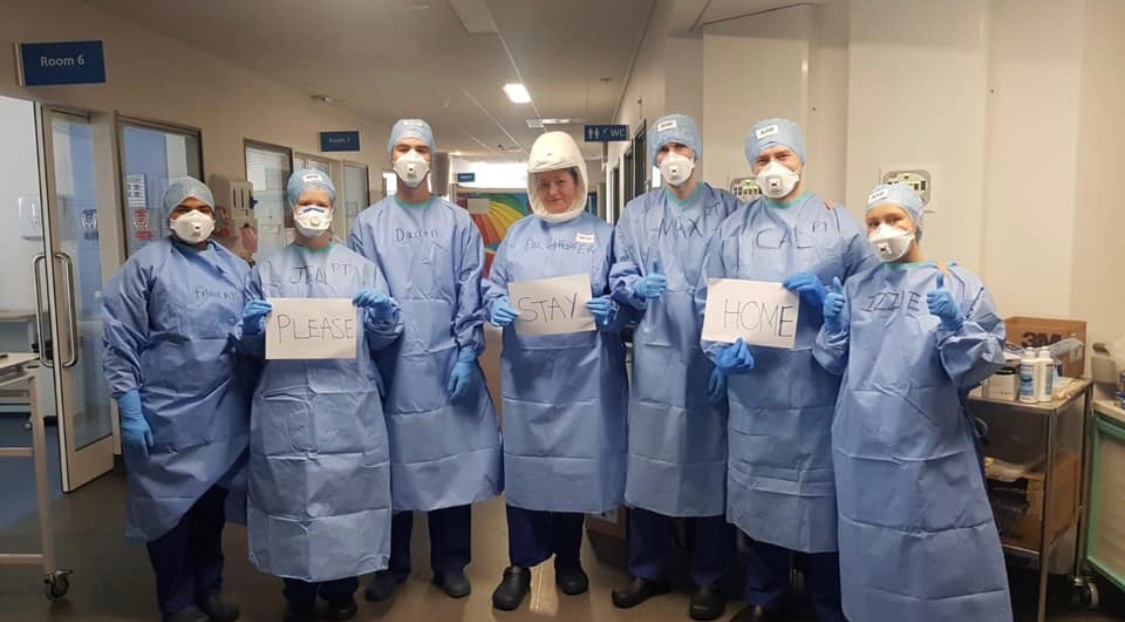 COCHtherapies's tweet photo. Our Therapists are working hard with the MDT on Critical Care #teamwork #TeamCountess #StayHomeSaveLives #NHSheroes https://t.co/aCm4bGZBuV