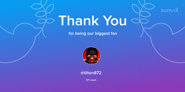 MissJames266's tweet photo. Our biggest fans this week: tilton872. Thank you! via https://t.co/riDP8Gv4pw https://t.co/jDgokHXIeH