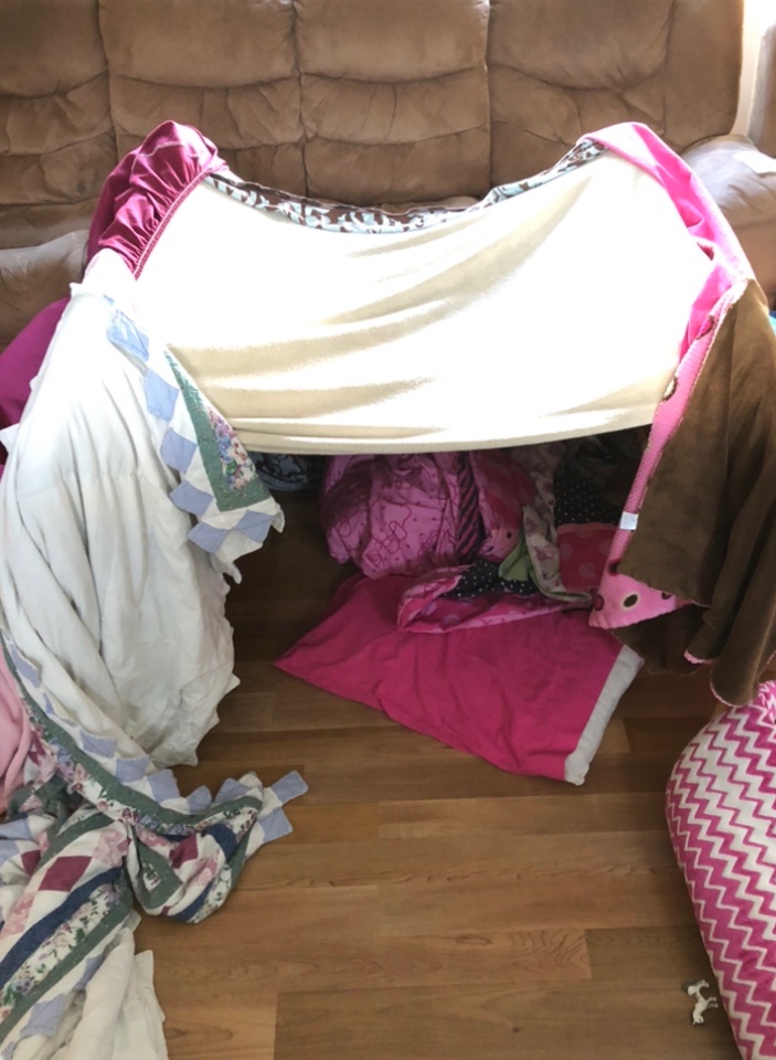 MariaLaw1983's tweet photo. @GesnerStElemen1 @ASDWLimelight Callie constructed and photographed this fab fort! ⛺️ https://t.co/Jkm24QCjh5