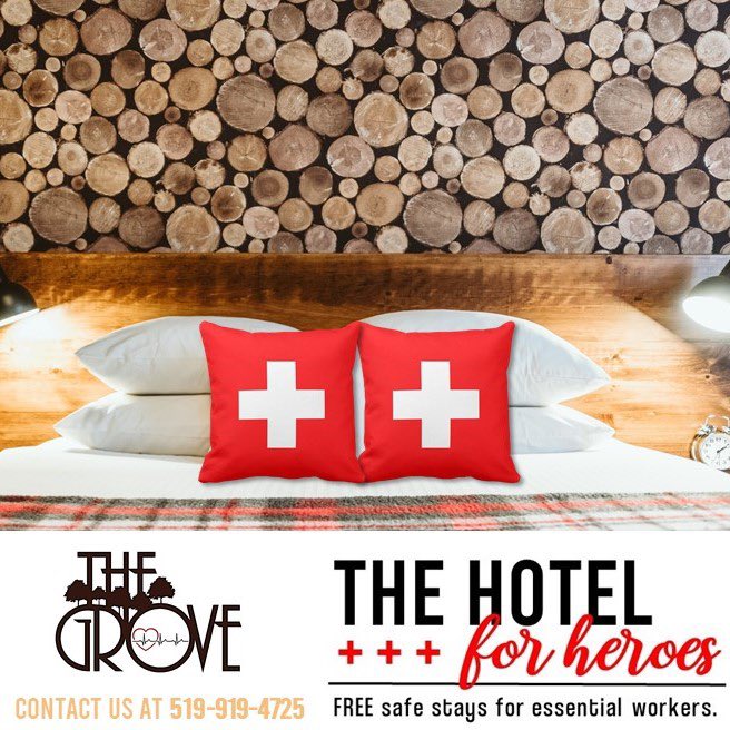 We are opening up our hotel and offering FREE ACCOMODATIONS to any essential workers that need a temporary place to stay safety and to keep their family safe at home. #OntarioSpirit #COVID19 #FrontLineHeroes #SouthShoreStrong #kingsvilleStrong <a href="/fordnation/">Doug Ford</a> #EssentialWorkers