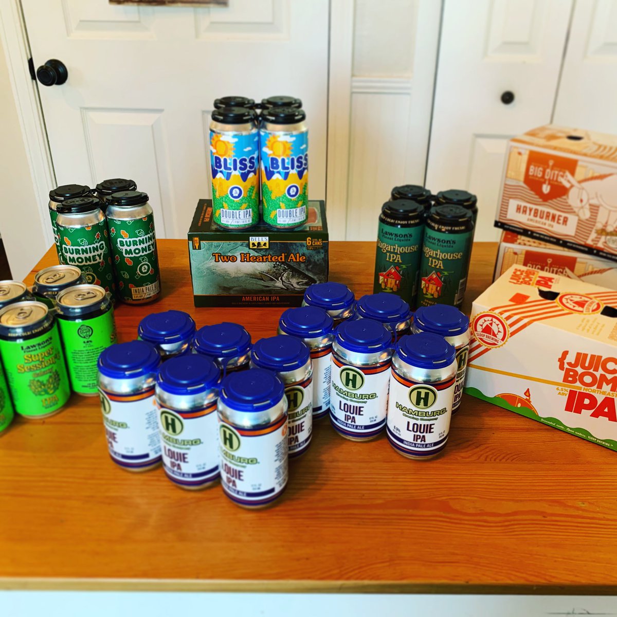 Pandemic ready... <a href="/bigditchbrewing/">Big Ditch Brewing</a> <a href="/HamburgBrewing/">Hamburg Brewing</a> <a href="/ThinManBrewery/">ThinManBrewery</a>