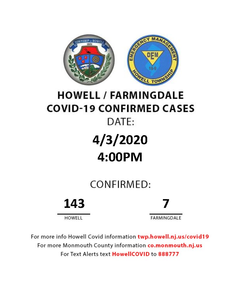 Howell Township Office of Emergency Management tweet media