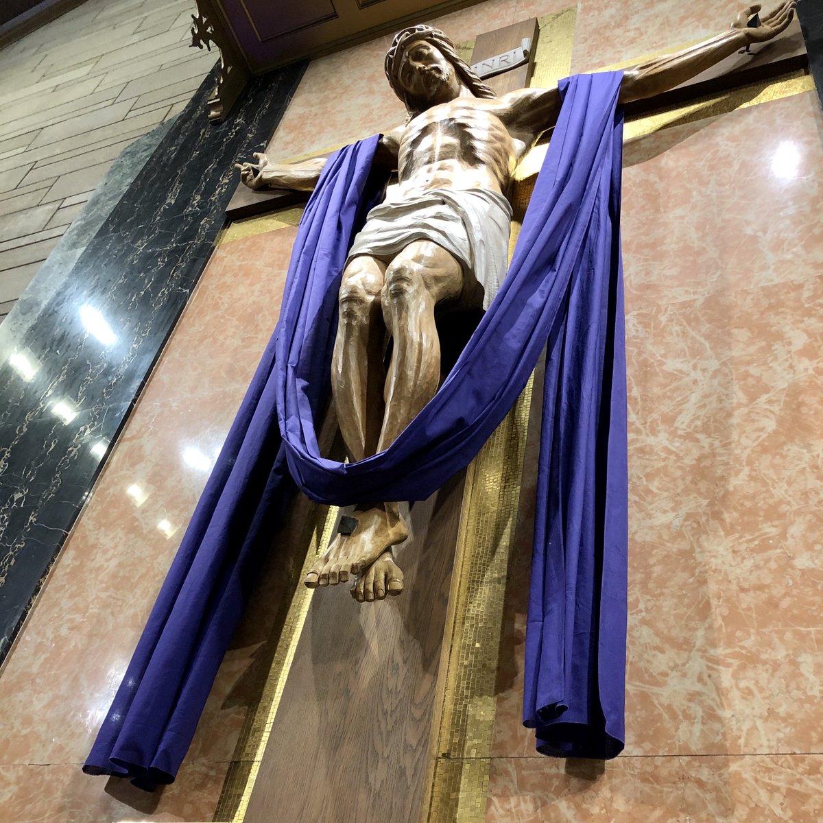 spstudmin's tweet image. Join us at 7:00pm this evening for Stations of the Cross! zoom.us/j/478526072