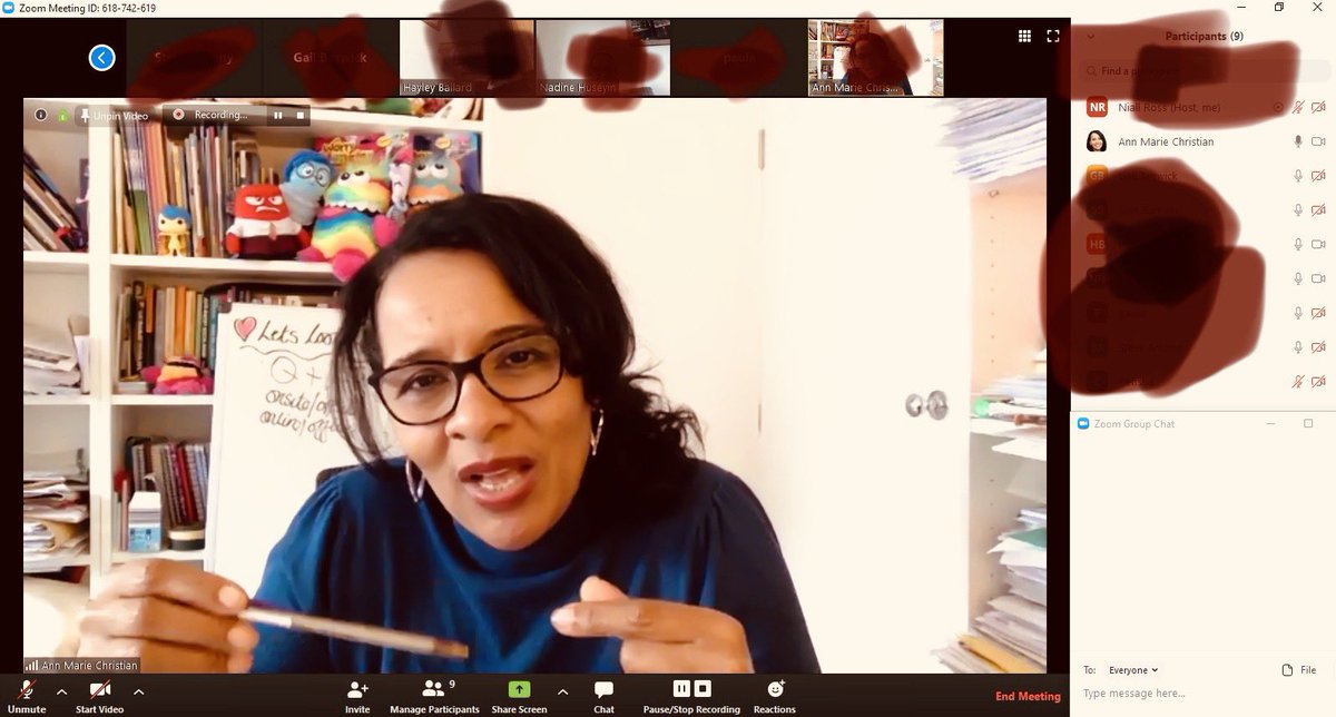 Annmariechild's tweet photo. Yesterday’s virtual safeguarding surgery with @HaringeyEduc DSLs #productive #interactive #threehour #coffebreaks #C19updates https://t.co/vT9j0o2VZk