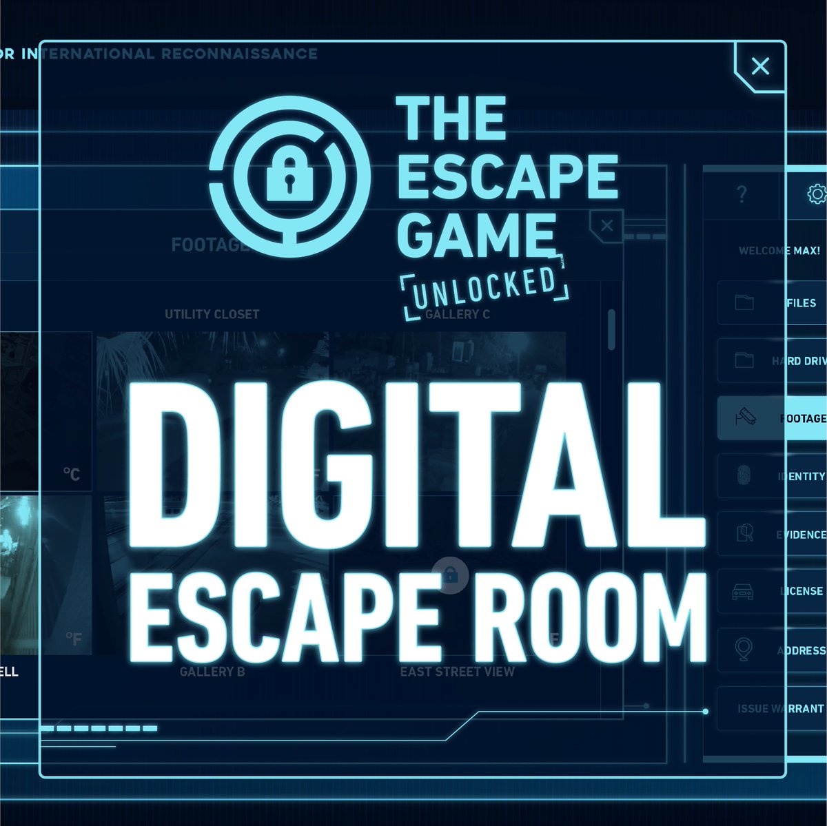 TheEscapeGame's tweet photo. // PLAY AN ESCAPE GAME AT HOME  //
TEG Unlocked: Vol. 1 is now a fully digital experience that you can play right at your house. All you need is an internet connection and a bit of wit!

Become a "Virtual Sherlock" for only $10 at https://t.co/zsPz9AnQP8. https://t.co/7c2clLWyAe