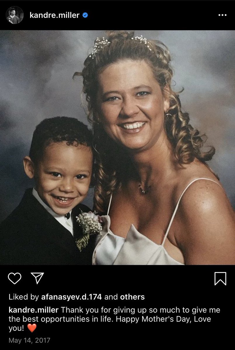 Here’s a baby picture of him with his mom