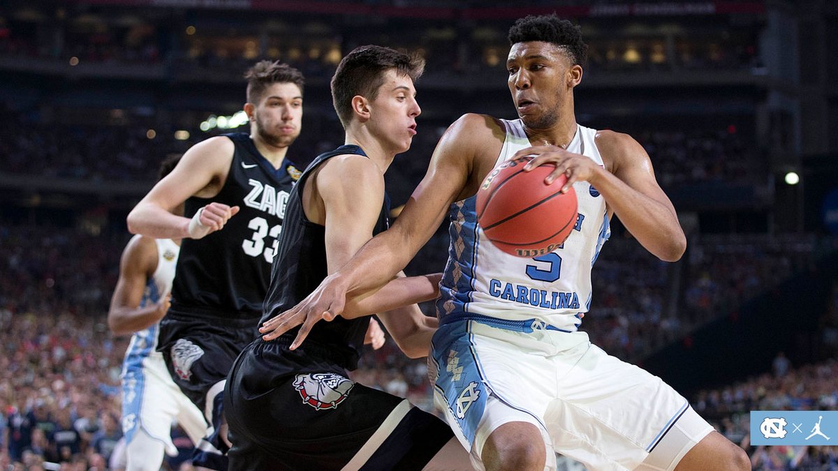 (4) Went to the half down 35-32, but there was a lot more basketball to be played...  #CarolinaFamily
