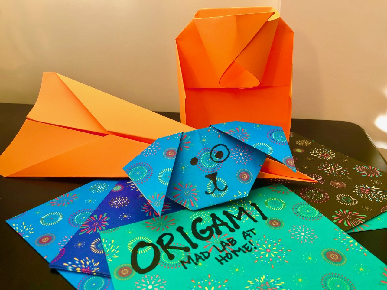 Ontario Community Life Culture On Twitter Miss Jana From The Ontario City Library Is Sharing Simple Origami Designs For Mad Lab At Home Make A Puppy Face A Basketball Hoop And