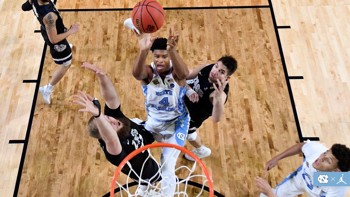 (4) Went to the half down 35-32, but there was a lot more basketball to be played...  #CarolinaFamily
