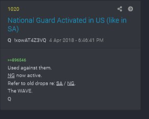 Just gonna put this right here in prep for tomorrow 4/4/20...2 year delta #Qanon