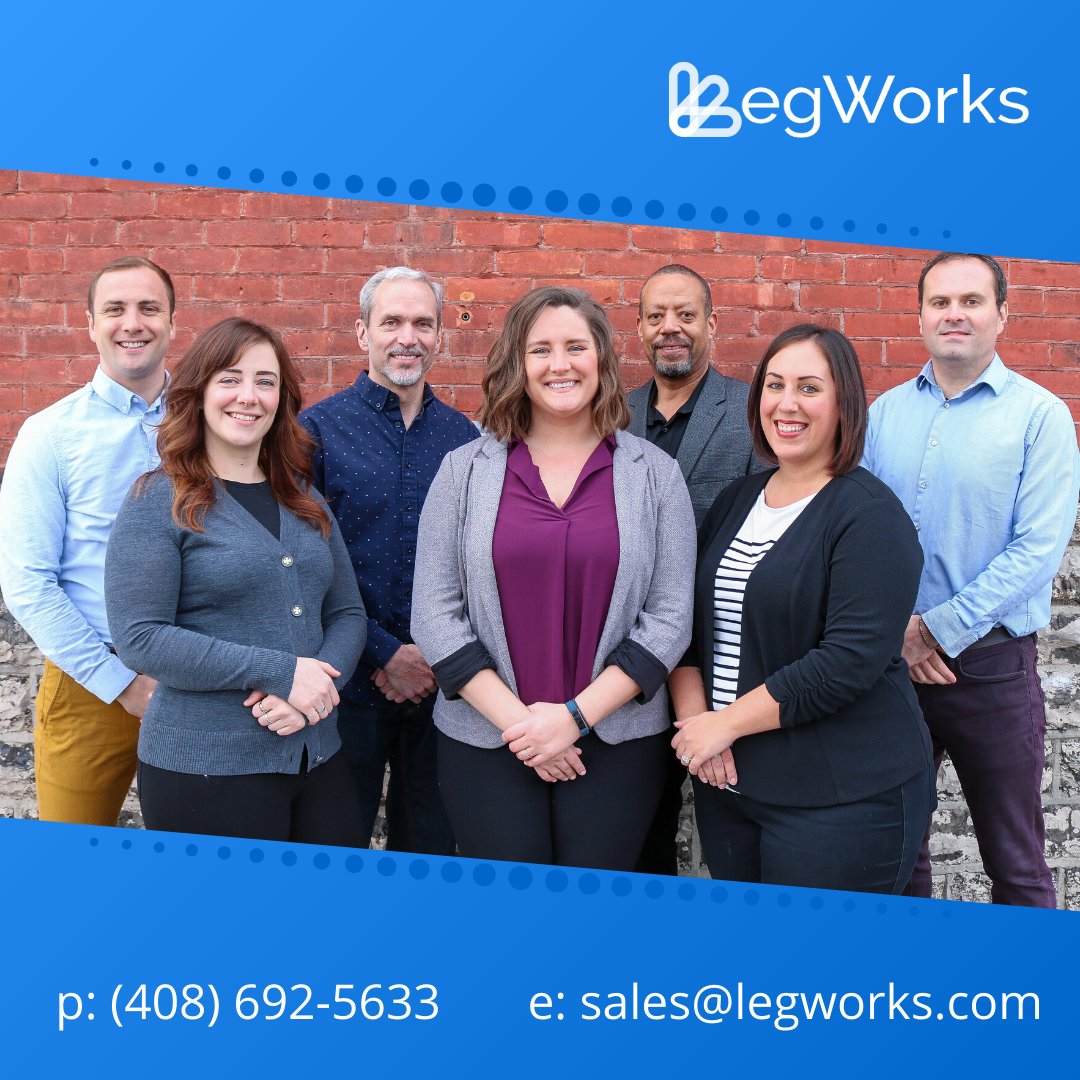 We may be working from home, but we're still here for you! As a reminder, LegWorks team members can be reached by phone during our normal business hours 9 am—6 pm Monday through Friday or by email. Have a safe &amp; happy weekend!