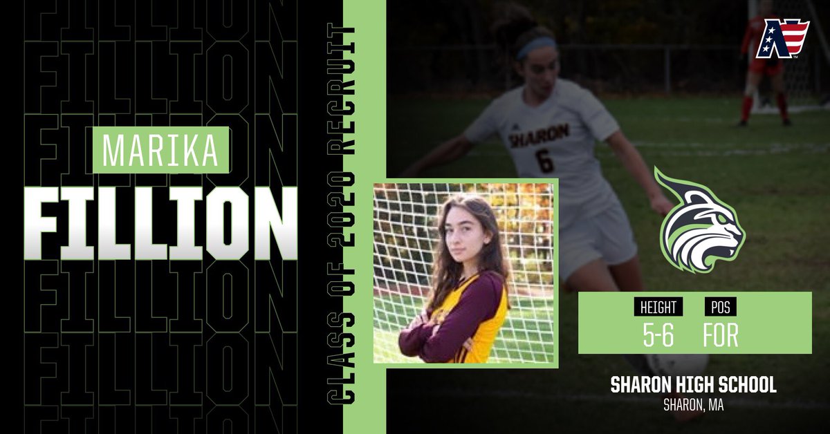 Lesley_WSOC's tweet photo. 🚨⚽️🚨Future Lynx Friday!!!! Please welcome forward Marika Fillion from Sharon, MA. She will be majoring in Biology here at Lesley. Welcome to LynxNation Marika!!! #lesleysoccer #Scolynx https://t.co/KOi8ZdkmME