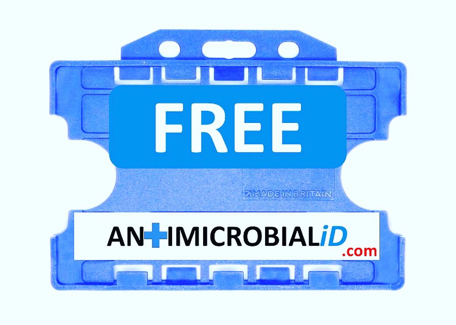 💙 As a small family business we wish to donate x100 NHS ID Badge holders which are #antimicrobial to each and every NHS trust. Just email info@antimicrobialid.com A thank you from us at antimicrobialid.com 💙 #nhs #hospital #nurse #hca #ot #physio #domestic #porter #ipc #gp