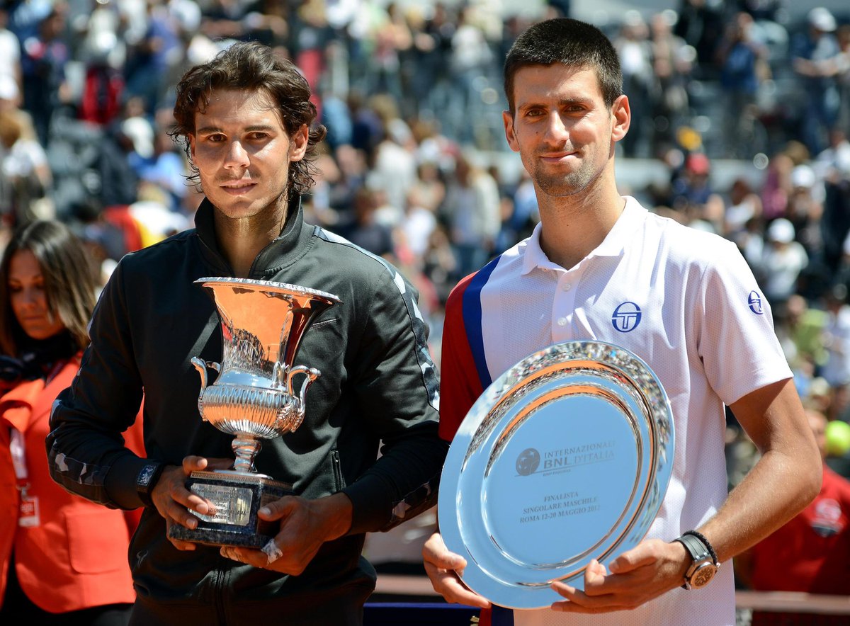 Roma 2012:R1. ByeR2. Mayer F. 6-1/7-5R3. Granollers M. 6-1/6-1QF. Berdych T. 6-4/7-5SF. Ferrer T. 7-6/6-0F. Djokovic N. 7-5/6-3