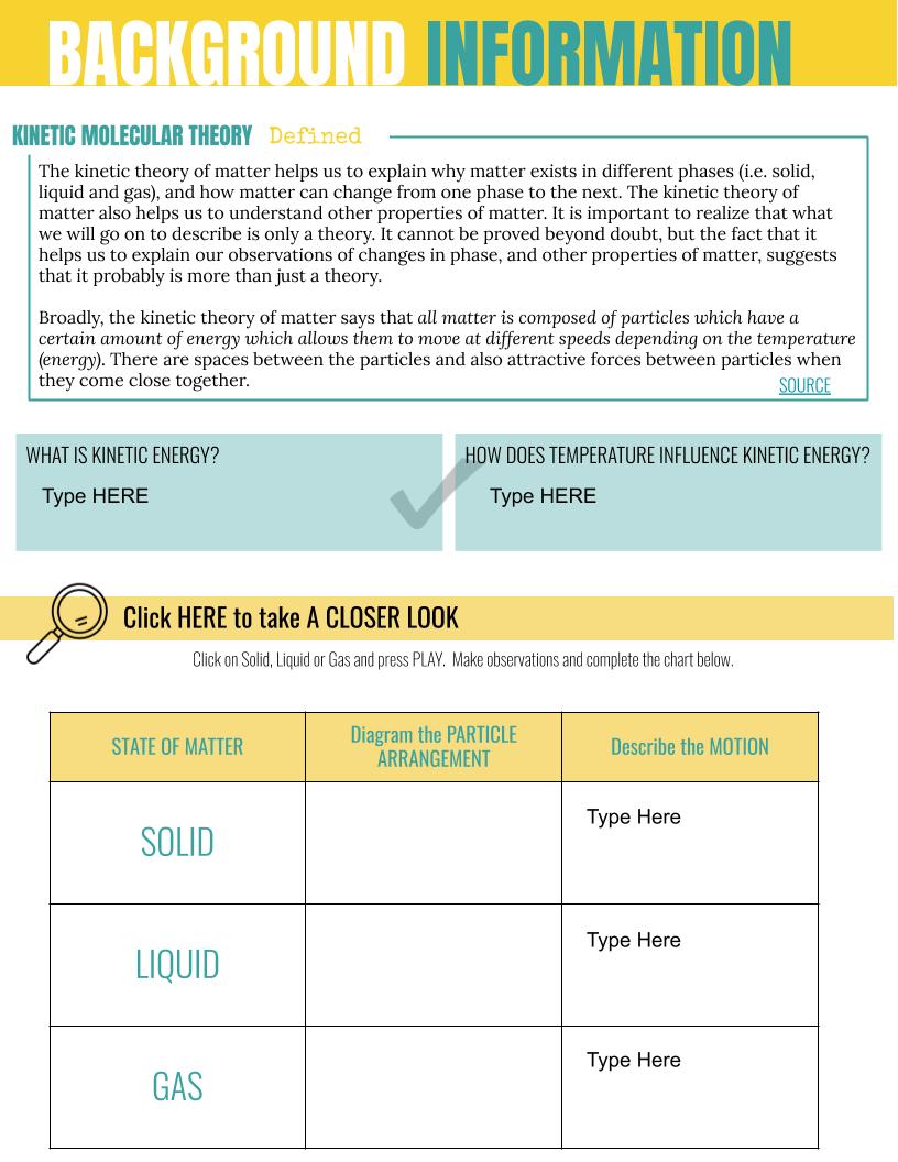 Wilkinson_STEM's tweet photo. #Scienceteachers here is the second #digitalworkbook for #chemistryteachers covering #kmt and #statesofmatter.  Includes #cK12 and @PhETsims. Thanks @SiverdErin for helping with content! https://t.co/COzqSYgG2t       #STEM #googleslides #DigitalLearning https://t.co/muLKE1CHkt
