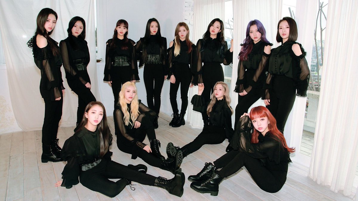 loona as girl group/female artist music videos: a thread