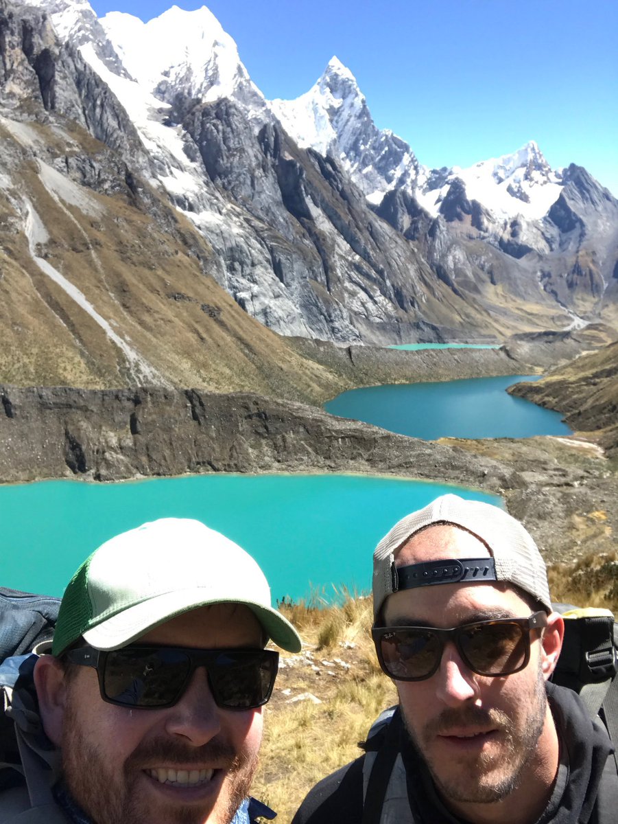 brentmhurley's tweet photo. @Ptboexplores @Ptbo_Canada @HealthyKugluktu Missing #Peru right now. #Huayhuash hike. https://t.co/aZqPnfkO89