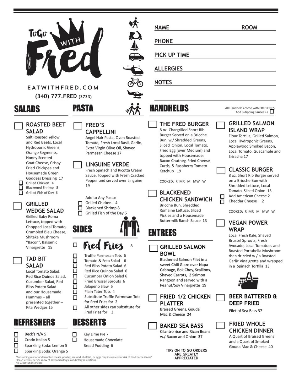 SleepWithFred's tweet photo. Just a few more hours left to order any To Go Food today.  If you missed today's special of Crispy Beer Battered Salmon w./ Roasted Poblano Pepper Tartar Sauce &amp; Boardwalk Fries check out our previous post to see what everyone is talking about. https://t.co/gzQ21aKz0D