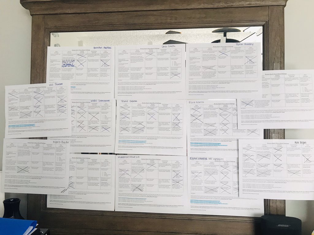 oliviabledsoe04's tweet photo. Look at all of those Xβs! So proud of all those completed challenges #bledsoebunch π€β€οΈβΊοΈ Next choice board will be released on Sunday! #ChoiceBoardChallenge https://t.co/vXppnLmS3p