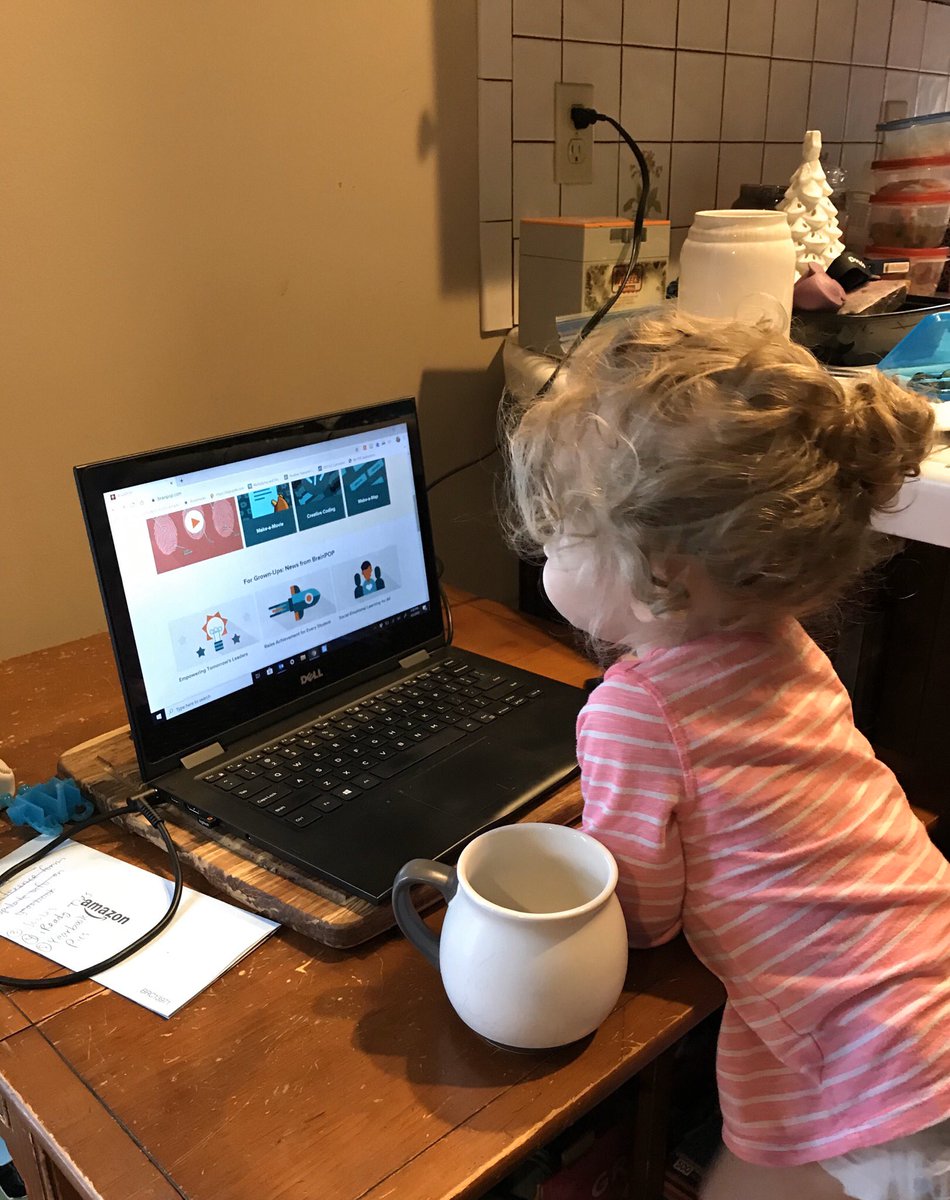 ssdMiller's tweet photo. Day 5 of #virtuallearning Complete. My teaching assistant enjoyed reading about what three things everyone would buy if they got “release time” from quarantine to go to one store. 😆#TargetObsessed #ToiletPaper #allthecandy #SaboldStrong https://t.co/HmlOBq8l1L