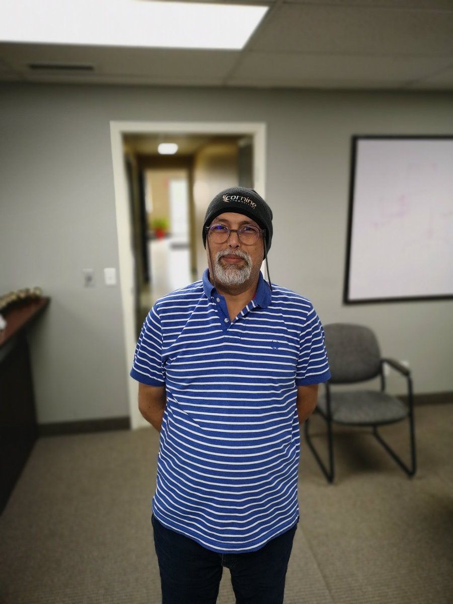 Since we are unable to celebrate like we normally do, an old photo of Onsy modelling our toque will have to do! Happy Birthday Onsy!
