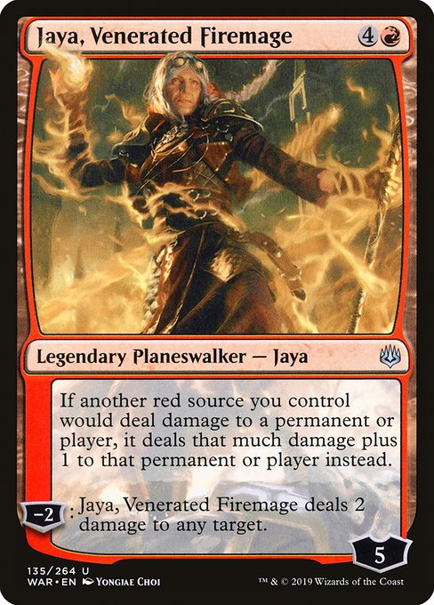 Chandra and Jaya are both fire mages, yes. But differ.Chandra's emotionally intense.Jaya stresses another red way of life: live a little. Laugh. Don't be so serious.Jaya's fire is powerful. She knows what she's talking about.Pre-test stress? Relax.You'll perform better.