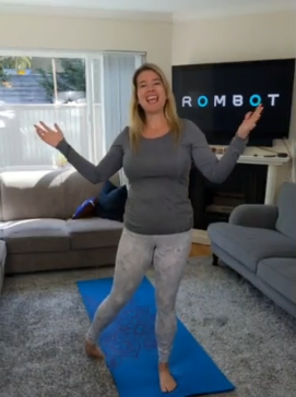 RombotLabs's tweet photo. Happy Friday!! Join us for our daily Stretch Break! Tune into our FB Live at 3:00 PM PST and #GetMoving
#Rombot #StayatHome #DailyStretch #COVID19 #Home #Exercise https://t.co/CKdzYJobJd