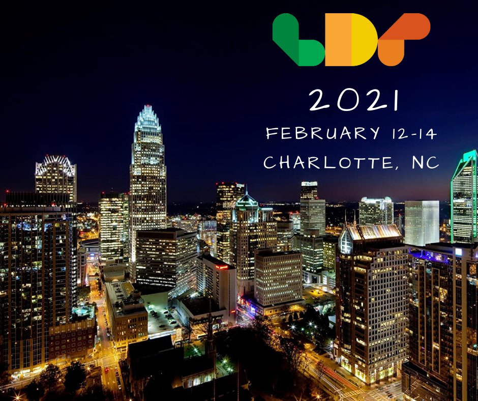 ldrweekend's tweet photo. New date. New location. New format. New opportunities to connect. Expect NEW things at LDR 2021! Look for registration info soon!

Follow @ldrweekend on Facebook and Instagram, to stay up-to-date on all things LDR. https://t.co/ckYBD3ZlrA