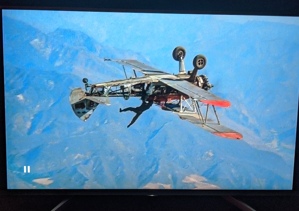 Space cat flying a decrepit biplane via its mind upside down with Roddy McDowall hanging from it? Y'see that I'll buy.