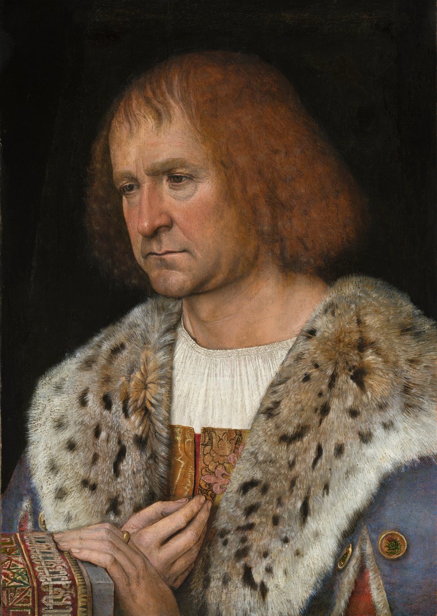 After Queen Isabella& #39;s death in 1504, his career took him to several northern European centers, including Burgundy, where he probably painted “Portrait of Diego de Guevara (?)” (c. 1515/1518).