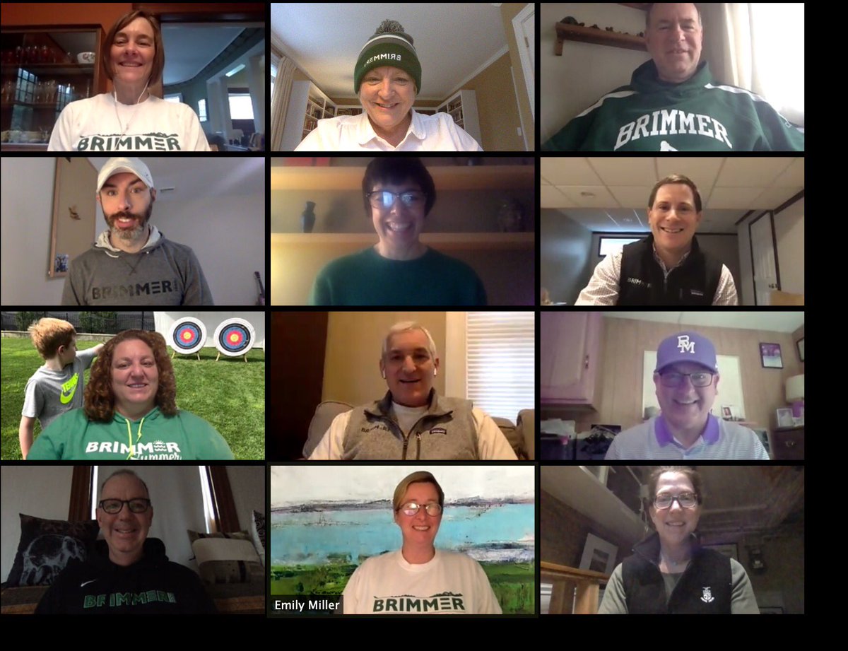 jsguild's tweet image. Early morning Admin Team meeting to get our day going and keeping our Brimmer spirit alive ⁦@brimmerandmay⁩ #InThisTogether