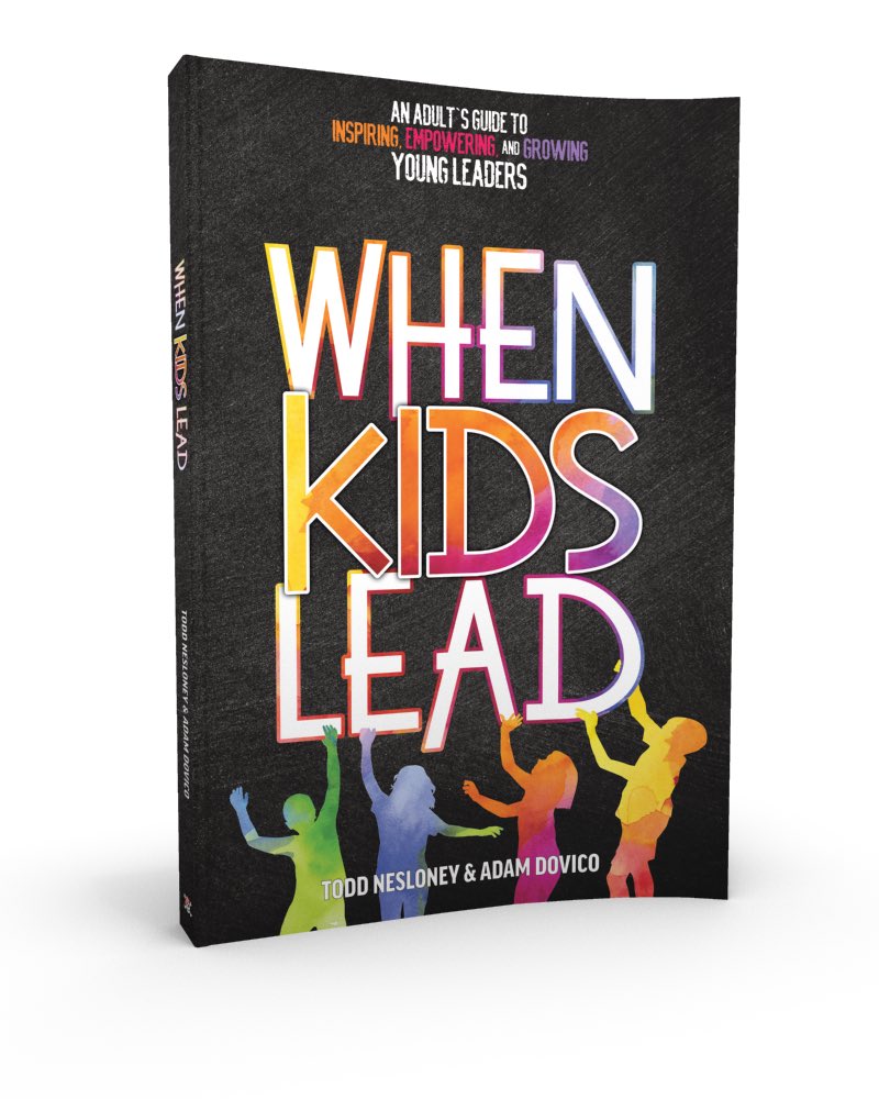 I am so stinking excited to share with the world the cover for my new book with <a href="/adamdovico/">Dr. Adam Dovico</a> called #WhenKidsLead!!!

It’s coming next month!!! 

A book full of ideas and strategies to grow all of our kids, of all ages, into leaders. 

#kidsdeserveit #tlap #dbcincbooks