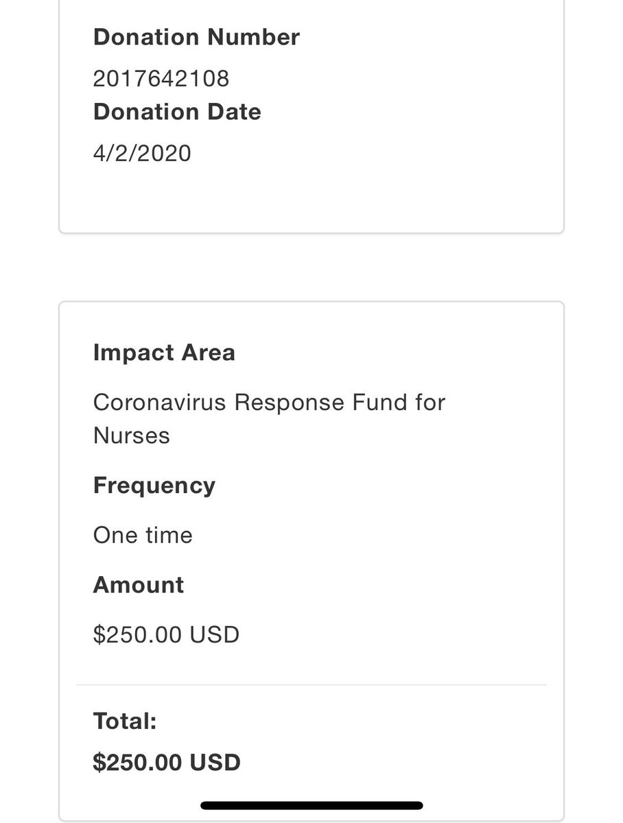 GregoryR_Moore's tweet photo. Thank you @ryanphardy for the nomination. If anyone is interested in donating to the Coronavirus Response Fund for Nurses, here’s the link: https://t.co/DD4mur7KOO I nominate @NFohr @SethAppert @Deszy27 @JohnRonan10 @jgdumais https://t.co/6pDpZ5Xd2T