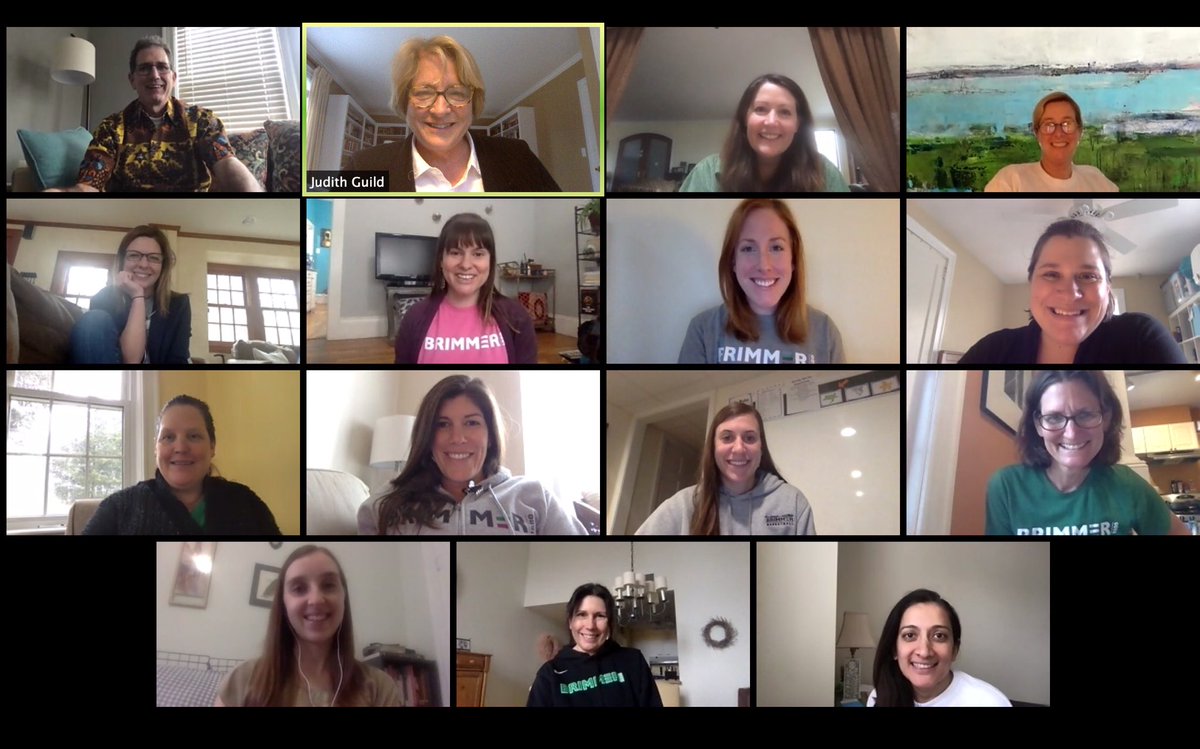 jsguild's tweet image. Friday afternoon with some of our amazing Lower School faculty members who made learning happen using our Brimmer spirit to end the week ⁦@brimmerandmay⁩ #StayHome