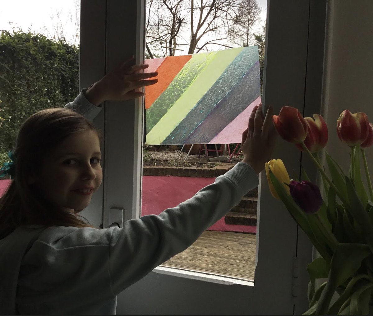 loisblonde's tweet photo. #RainbowsForNightingale https://t.co/0PFDHbmmcg