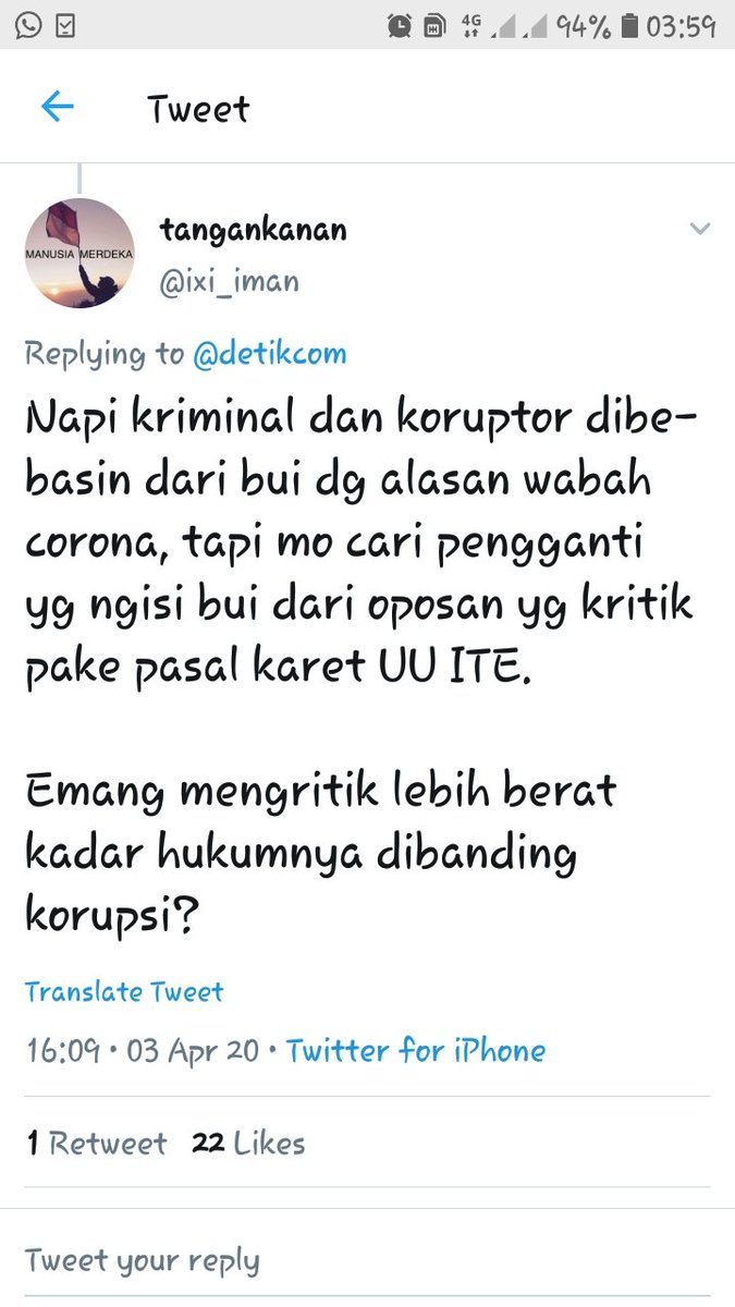 rizmanutd's tweet photo. Ya Alloh sampai kapan corona ini akan membuat Indonesia mengluarkan jatidiri asli rakyat dan pejabatnya? Buatlaah kami bersatu melawan semua virus terkutuk yg mengancam keutuhan  dan keselamatan rakyat.. Apakah takada kaum superpower yg hepar  n encephalus nyak dfungsikan?? https://t.co/rcfPfKmINP