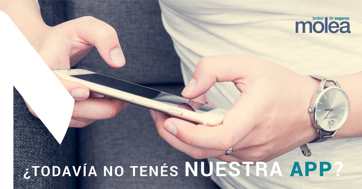 moleabroker's tweet photo. Si sos cliente nuestro y todavía no tenés nuestra APP, ¡es el momento de empezar a usarla! 😉 ¿Cuáles son los beneficios? Tenés tu tarjeta de seguro digital siempre con vos, podes pedir cotizaciones por ese medio y denunciar siniestros. ¡Todo en tu celular! Más info: 📲1169190081 https://t.co/P8vYhFqEJP